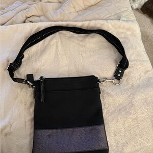 Coach Black and Gray Crossbody Bag